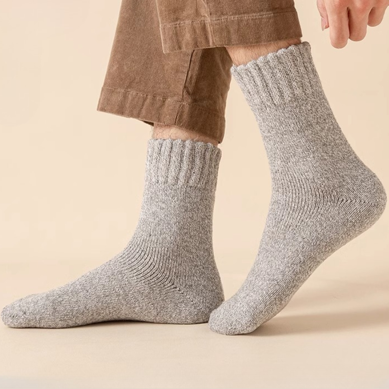 5 пар однотонных хлопковых нос – обзор и цена Thermal Sock Winter